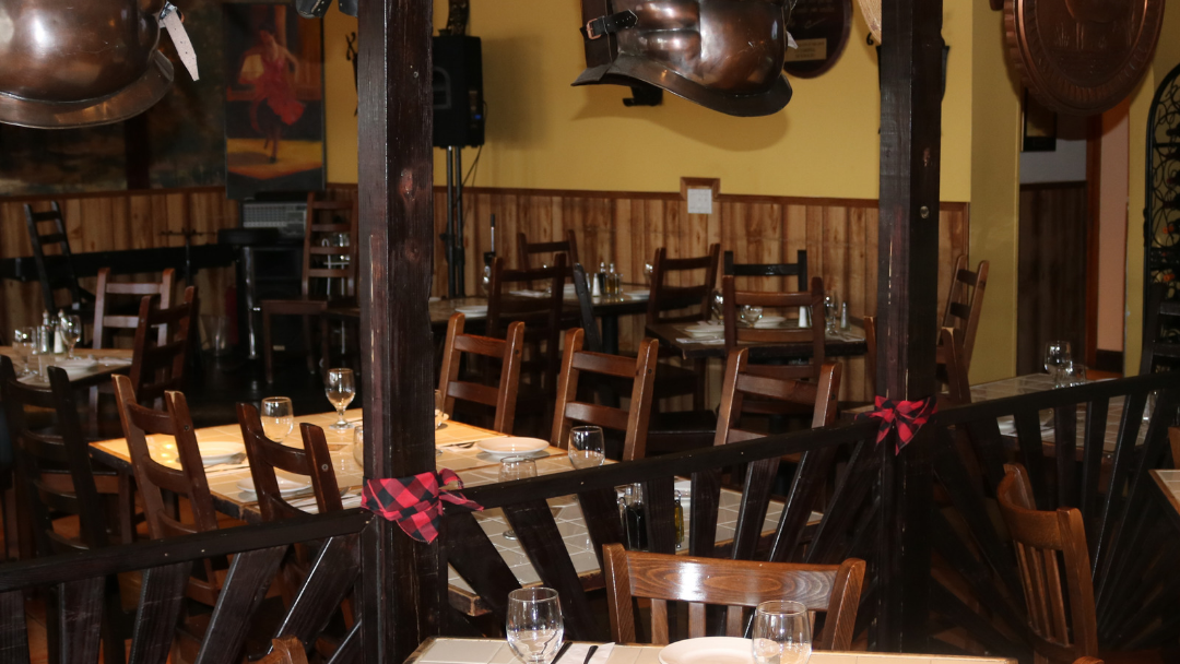 Inside La Taberna De Ignacio restaurant in Hialeah, FL